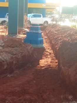Contrução de Posto de Gasolina